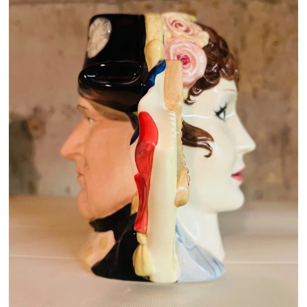 Royal Doulton Napoleon & Josephine Star-Crossed Lovers Character Jug D6750 1985